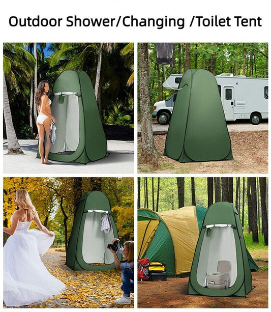 New Camping Portable Pop Up Shower Tent Toilet Outdoor Privacy Changing Room