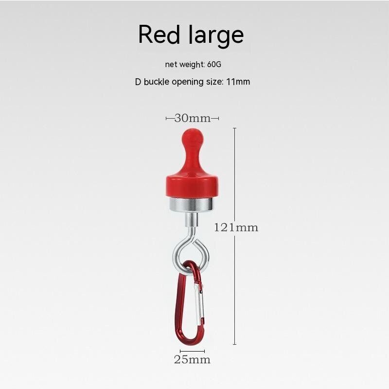 Outdoor Magnet Hooks Magnetic Camp Light Hanging Canopy Tent Hiking Buckles