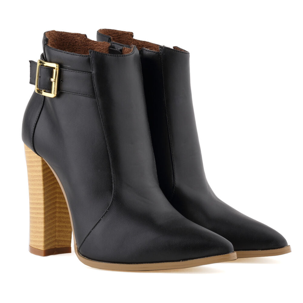 NEW FASHION EVERYDAY QUALITY WOMEN LADIES HIGH HEELS CASUAL ANKLE BOOTS SHOES