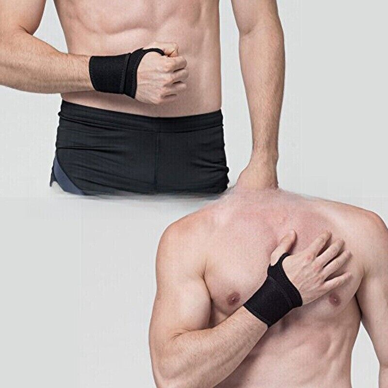 Unisex Adjustablet Wrist Brace Immobiliser Anti Sprain Sport Fitness Basketball