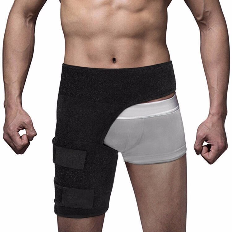 Breathable Sports Leg Support Muscle Strain Prevention Hip Thigh Support Strap