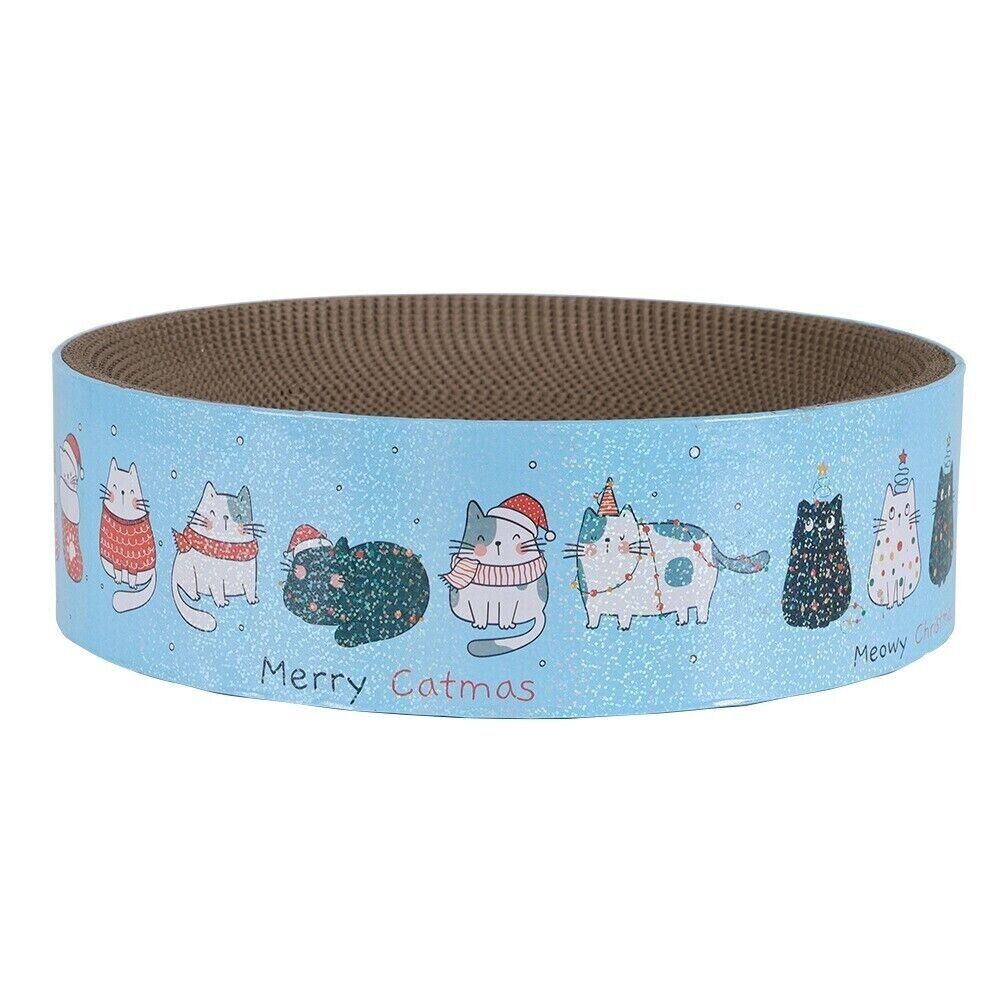 Pet Cat Non-flaking Scratch-resistant Corrugated Paper Grinding Claw Toys