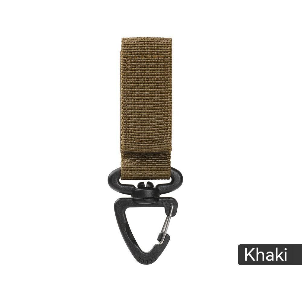 Multifunction Backpack Carabiner 360° Rotat Triangle Buckle D-ring Keychain