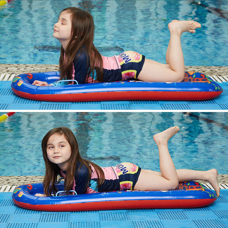 Children's Inflatable Surfboard Float Row Water Skis Float Row Flamingo Bed