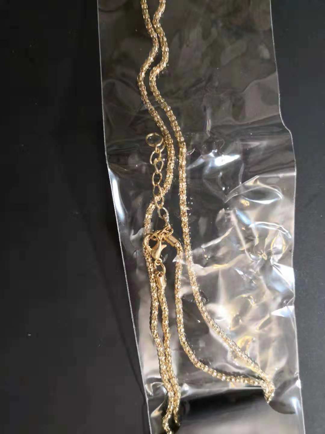 New Elegant Women Gold Choker Statement Bib Chain Pendant Necklace pony