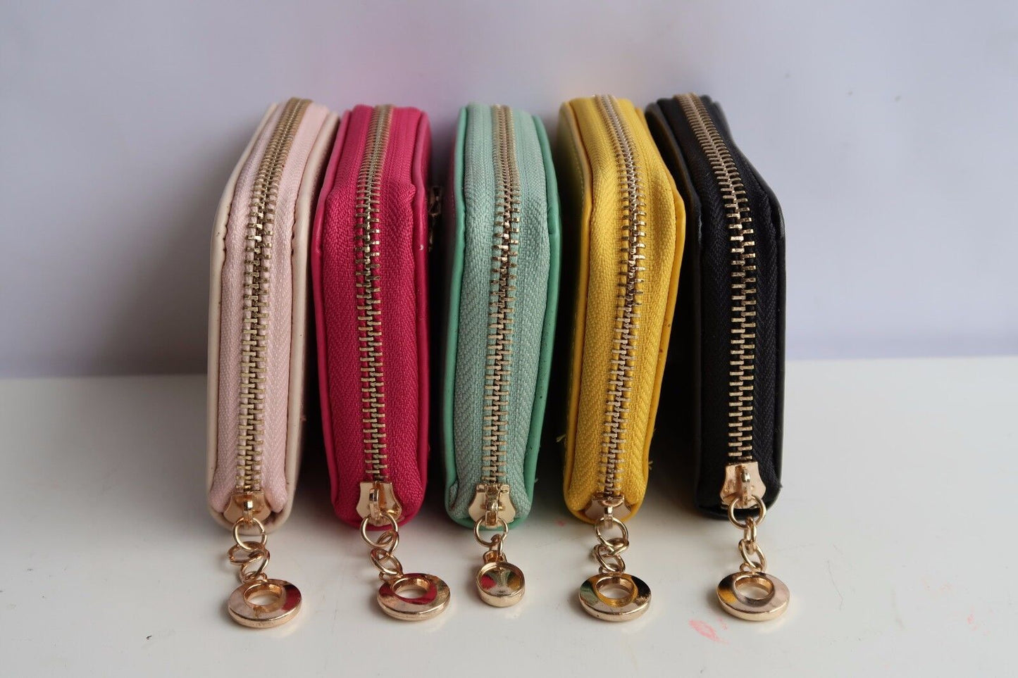 NEW Women Fashion Patent Wallet Zip Around Case Purse Wallet Lady clutch GIFT