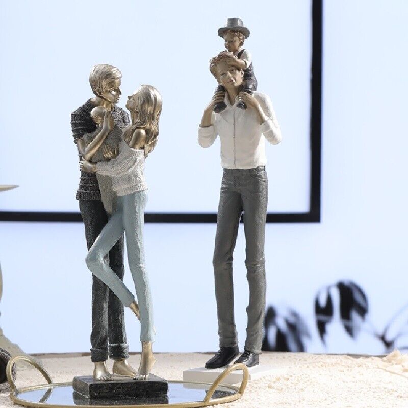 Family Birthday Table Gift Idea Resin Decoration lover child baby Mum Figurine