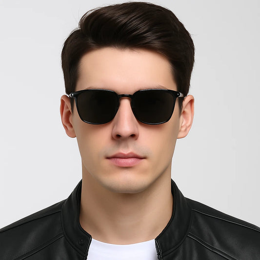 Men's Anti-Glare Square Driving Outdoor Travel Daily UV400 Polarized Sunglasses # 0864