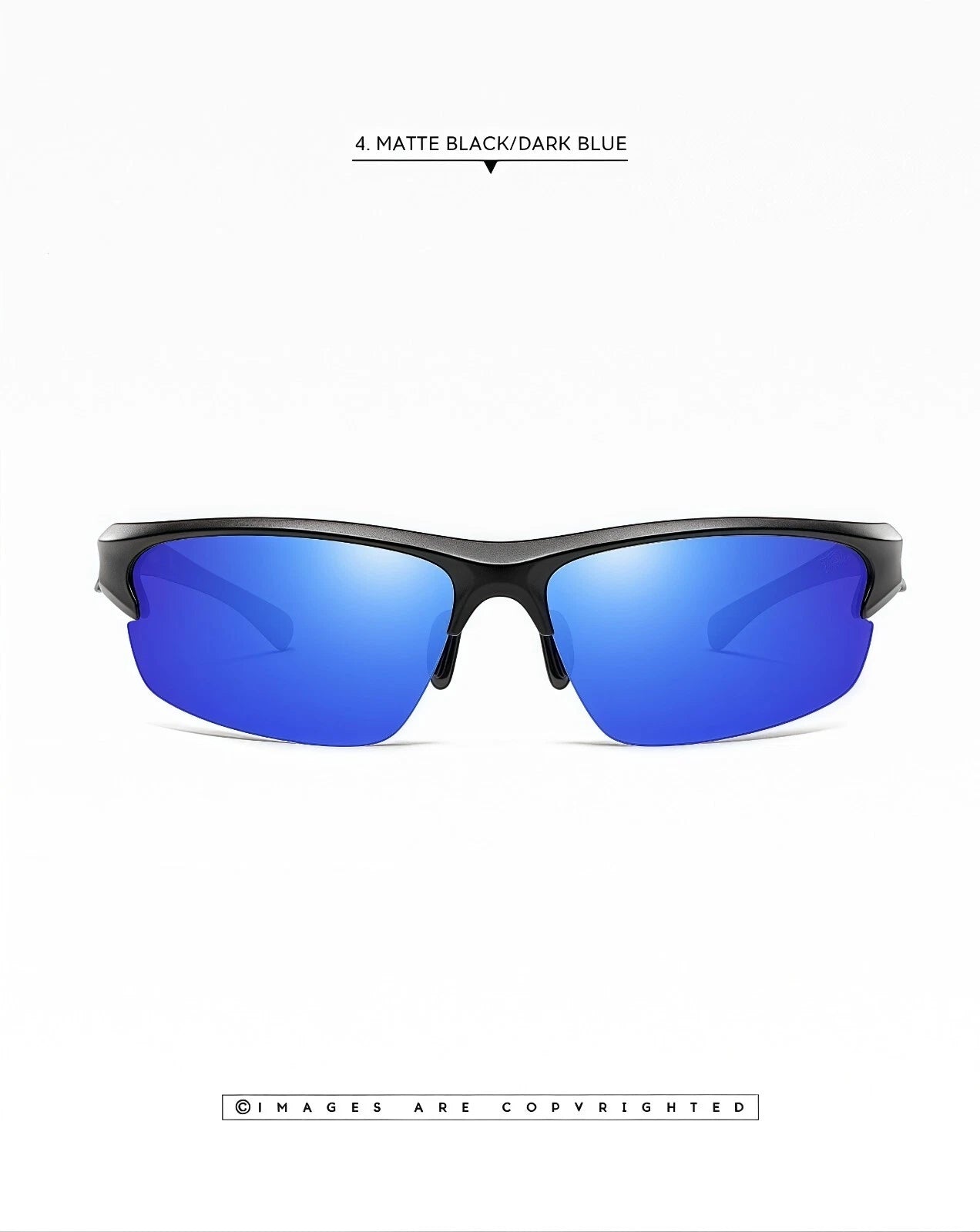 Men's Polarized Wrap Around Sports Sunglasses Running Driving Outdoor Activities # 6916
