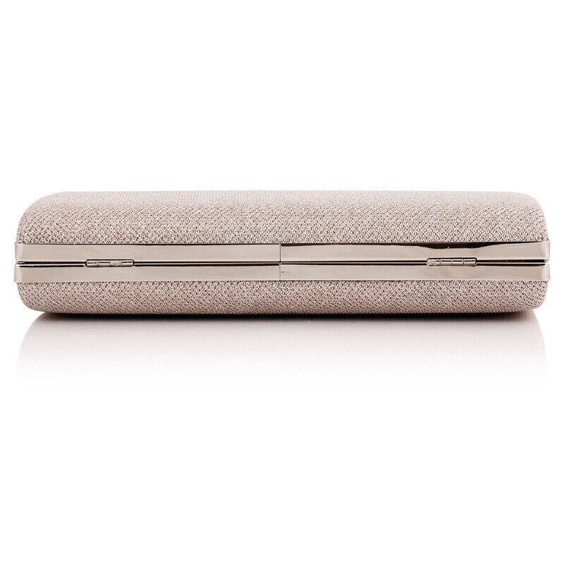 New Elegant Woman Ladies Hard Square Shell Wedding Clutch Evening Bag Party Bag