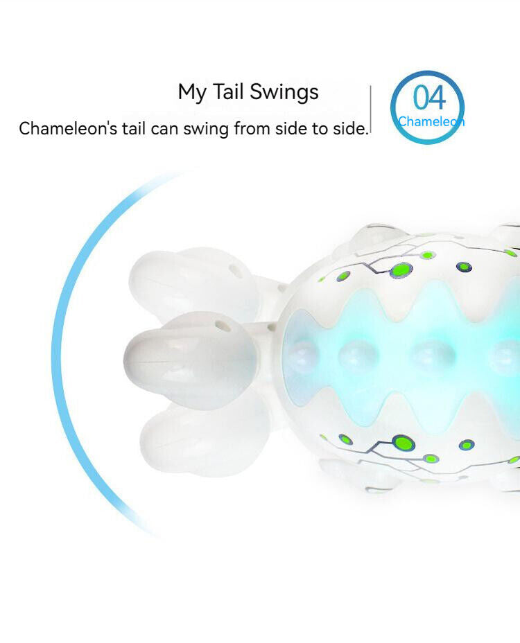 Remote Control Chameleon with Sound Effect Intelligent Machine Pet Creative Toy
