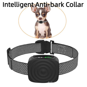 Waterpoof Safe Training Anti Bark No-Shock Dog Collar Rechargeable Stop Barks