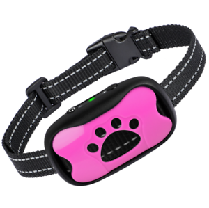 Waterproof Auto Anti Bark Dog Collar Stop Barking No-Shock Trainer Rechargeable