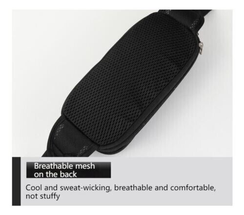 Double Tier Zip Belt Pouch Sport Wallet Waterproof Running Pack Travel Waist Bag