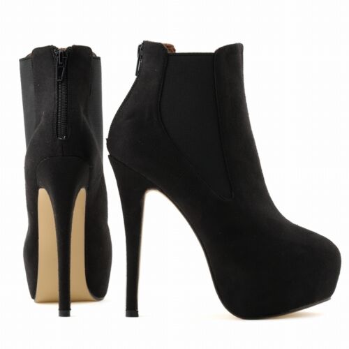 Brand new WOMENS PLATFORM HIGH HEELS BOOT SHOES sxey heels lady Heels club shoe