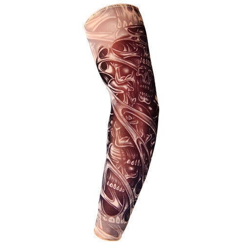 Sunscreen Tatto Arm Stretch Sleeves UV Sun Protect Covers Outdoor Sports Cooling