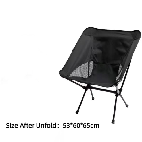 Outdoor Camping Aluminum Alloy Ultra Light Portable Leisure Back Folding Chair