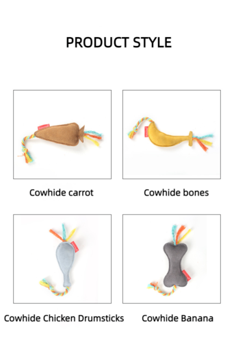 New Bite-Resistant Dog Toy Puppy Teeth Grinding Cleaning Pet Dog Bite Toys