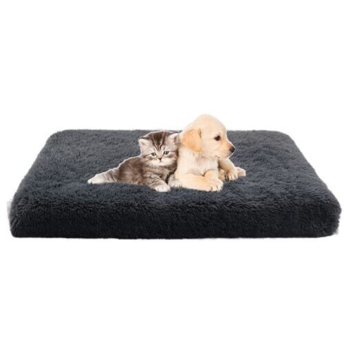 Pet Waterproof Removable Washable Plush Square Cushion Deep Sleep Soft Sofa Bed