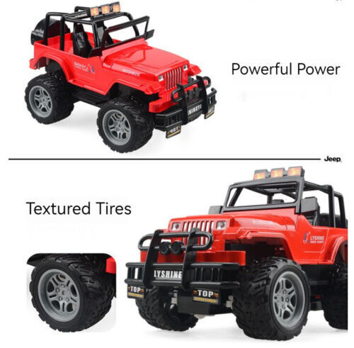 2.4GHz Alloy High Speed Remote Control Racing Buggy Electric Light Toy Car Gift