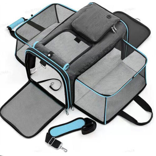 Portable Breathable Comfort Tote Travel Pet Carrier Large Bag Shoulder Cage