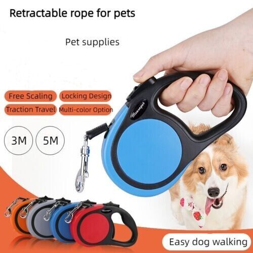 New Automatic Retractable Dog Walking Leash Multi-Color Pet Leash Dog Leash