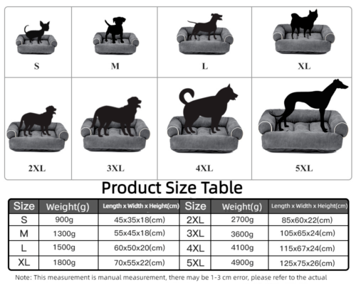 New Pet Dog Sofa Bed Dog Kennel Autumn Winter Pet Deep Sleep Large Dog Sofa