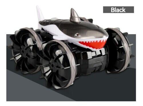 Amphibious Shark Stunt Car Remote Control Wireless Electric Toy Boy Kids Gift