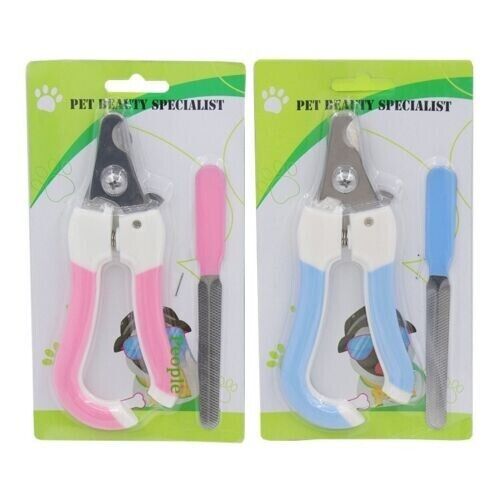 Pet Nail Clippers Dog Cat Nail Toe Claw CutterTrimmer Scissors Tool 2 Size