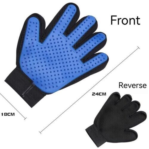 Pet Dog Cat Cleaning Glove Grooming Comb Bathing Remover Hair Shedding Brush