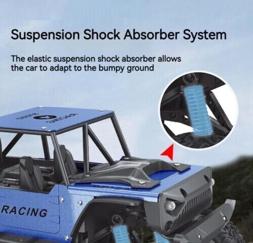 Charge High Speed Racing Alloy Remote Control Buggy Electric Light Car Toy