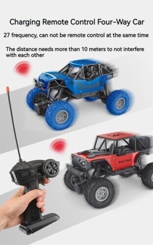 Charge High Speed Racing Alloy Remote Control Buggy Electric Light Car Toy