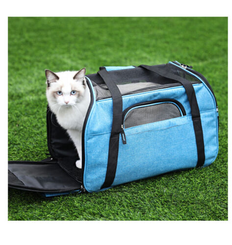 Cat Dog Comfort Tote Travel Bag Pet Carrier Bag Portable Large Shoulder Cage