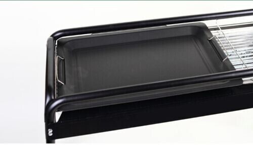 Camping Cooking Large Frying Plate Non-stick Grilled Fish Barbecue Baking Pan