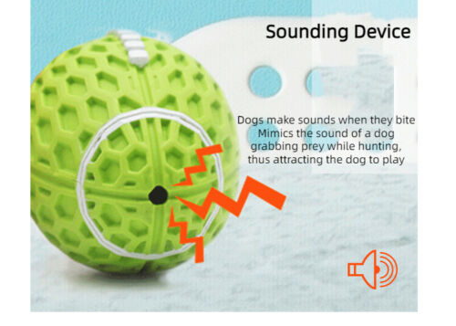 Bite-resistant Vocal Rugby Dog Ball Puzzle Boredom Grinding Interactive Pet Toy