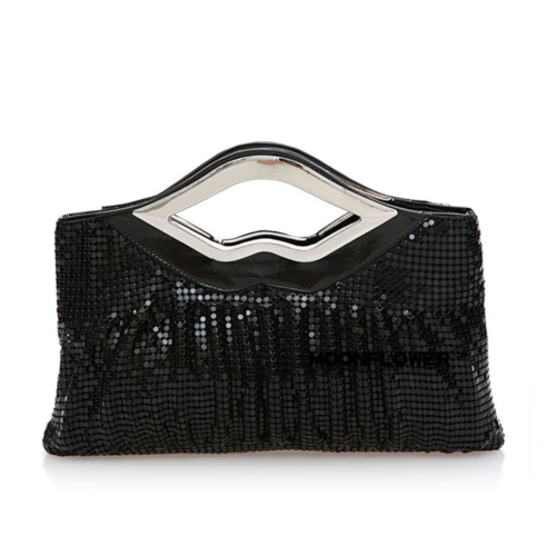 Women Prom Cocktail Pleated Weave Evening Clutch Satin Wedding Bridal Party Bag