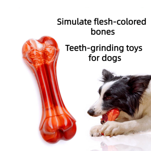 Molar Stick Pet Toy Bite-resistant Chew Simulation Bone Tooth Cleaning Dog Toy