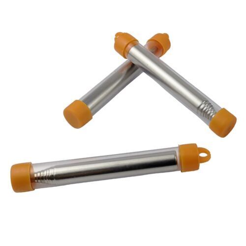 Outdoor Retractable Fire Starter Stainless Steel Fire Blow Stick Camping Gear