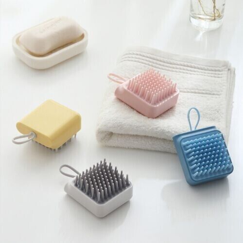 New Cat and Dog Massage Pet SPA Massage Convenient Scrubber Pet Bath Brush