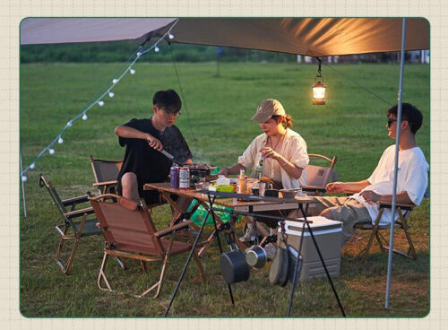 Outdoor Camping Picnic Ultralight Portable Folding Aluminum Barbecue Beach Chair