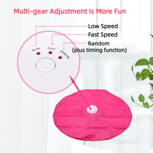 Electric Cat Toy Timing Automatic Teasing Cat Relieve Boredom Teasing Cat Stick
