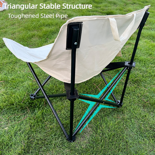New Outdoor Portable Camping Fishing Fashion Folding Chair Barbecue Chair