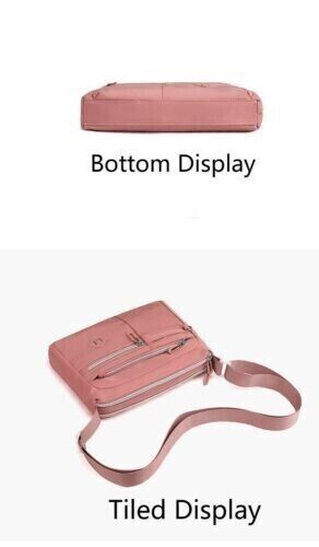 Women's Waterproof Single Shoulder Commute Crossbody Bag Large Capacity Bag