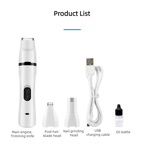 Pet Electric Electric Shaving And Nail Polishing Shaver Cat Dog Hair clipper