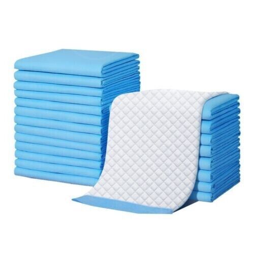 Puppy Pet Dog Toilet Training Pads Indoor Thick Super Absorbent Blue 4 Sizes