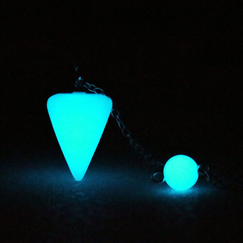Fashion Crystal Stone Spirit Pendulum Hexagonal Conical Cut Energy Stone Pendant