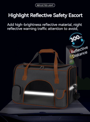 Portable Foldable Breathable Pet Going Out One Shoulder Tote Large Capacity