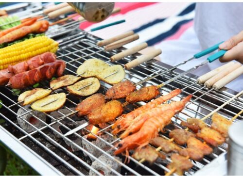 New Large Charcoal BBQ Grill Portable Outdoor Barbecue Foldable Camping