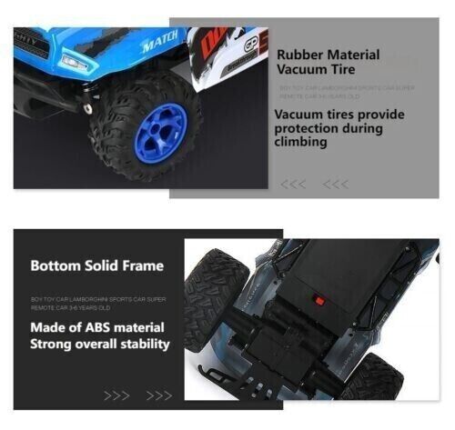 Climbing Electric RC Car Vehicle 4wd 2.4 Kids Buggy High Speed Stunt Racing Toy