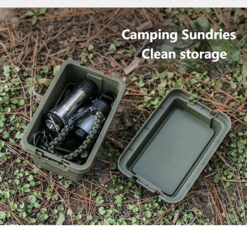 Outdoor Desktop Mini Storage Sundries Box Organizer Camping BBQ Tool Organizer
